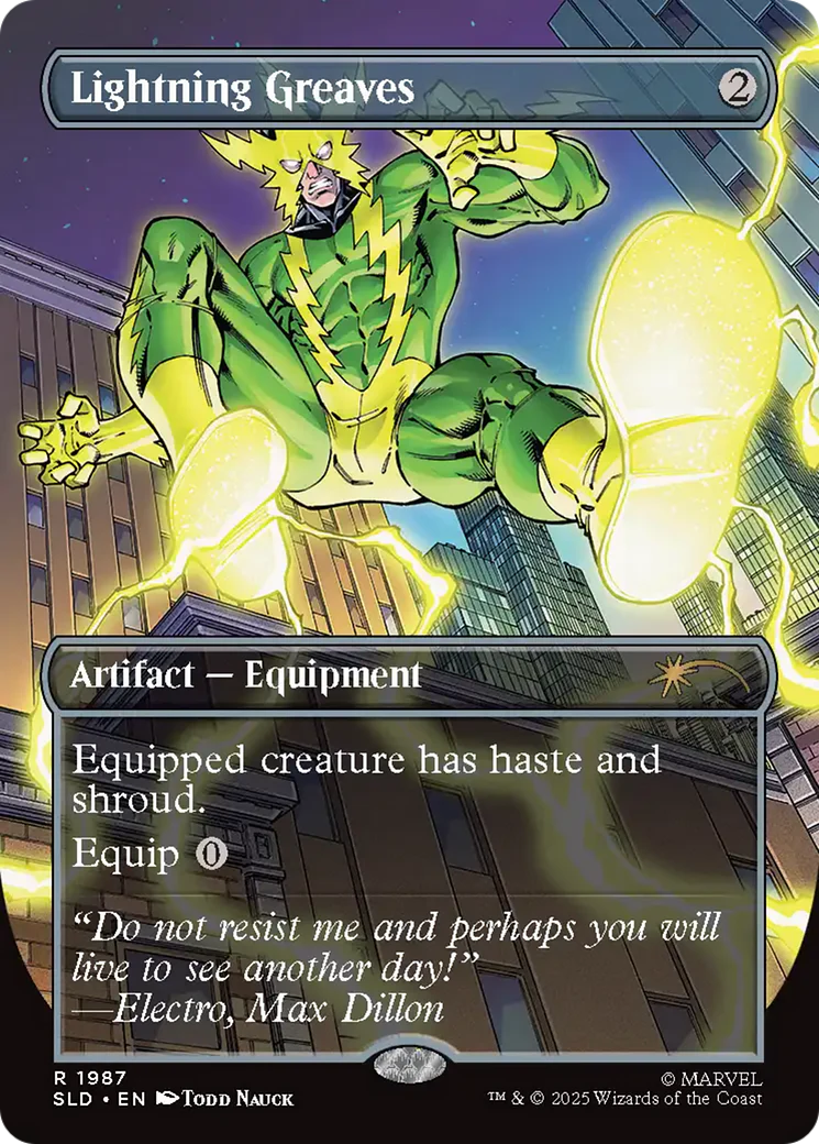 Lightning Greaves - Marvel's Spider-Man: Villainous Plots (SLD)