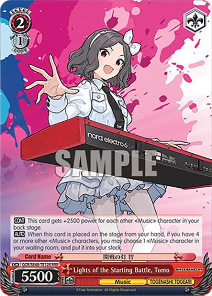 Lights of the Starting Battle, Tomo (RRR) - GCR/SE48-TE12RRRR - Triple Rare