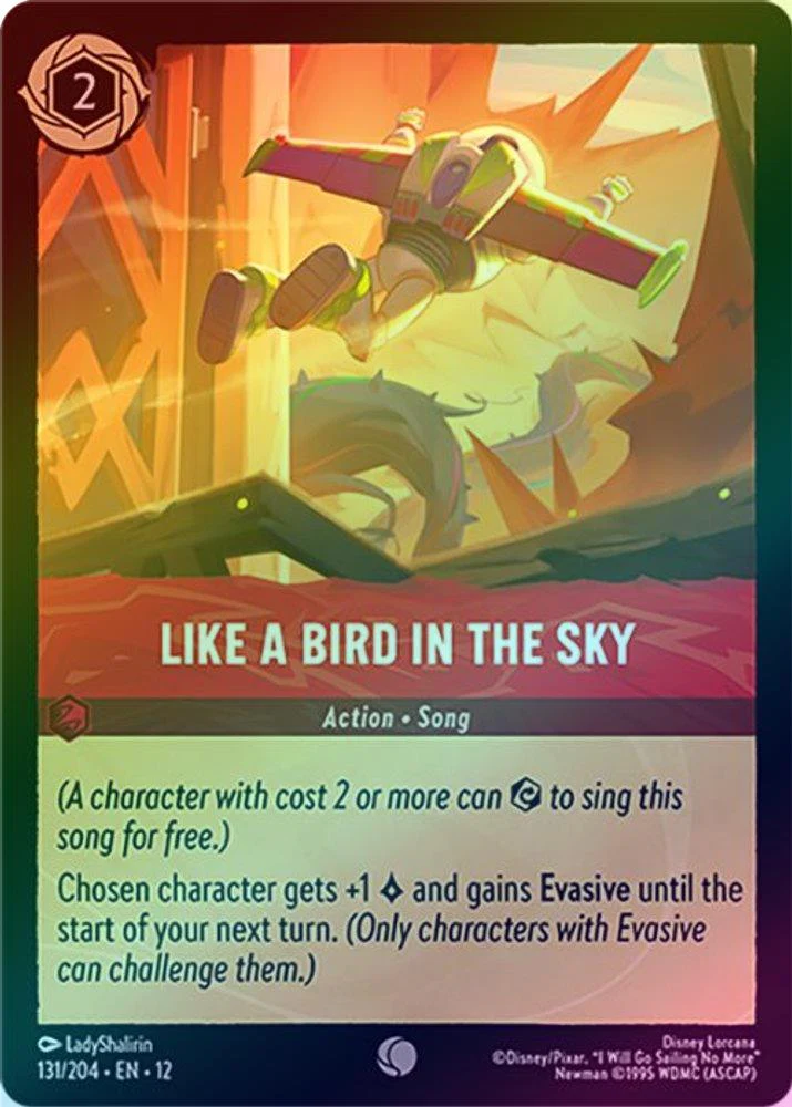 Like A Bird In the Sky - 131/204 - Common (Foil)