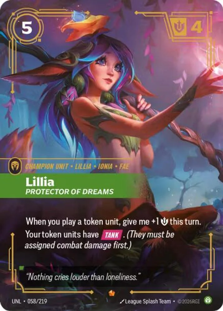 Lillia - Protector of Dreams - 058/219 - Epic