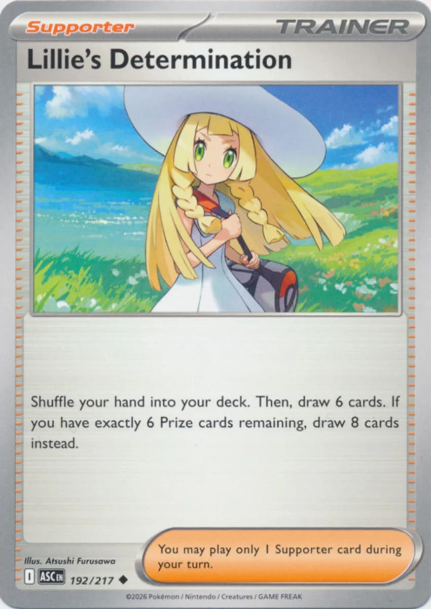 Lillie's Determination - 192/217 - Uncommon