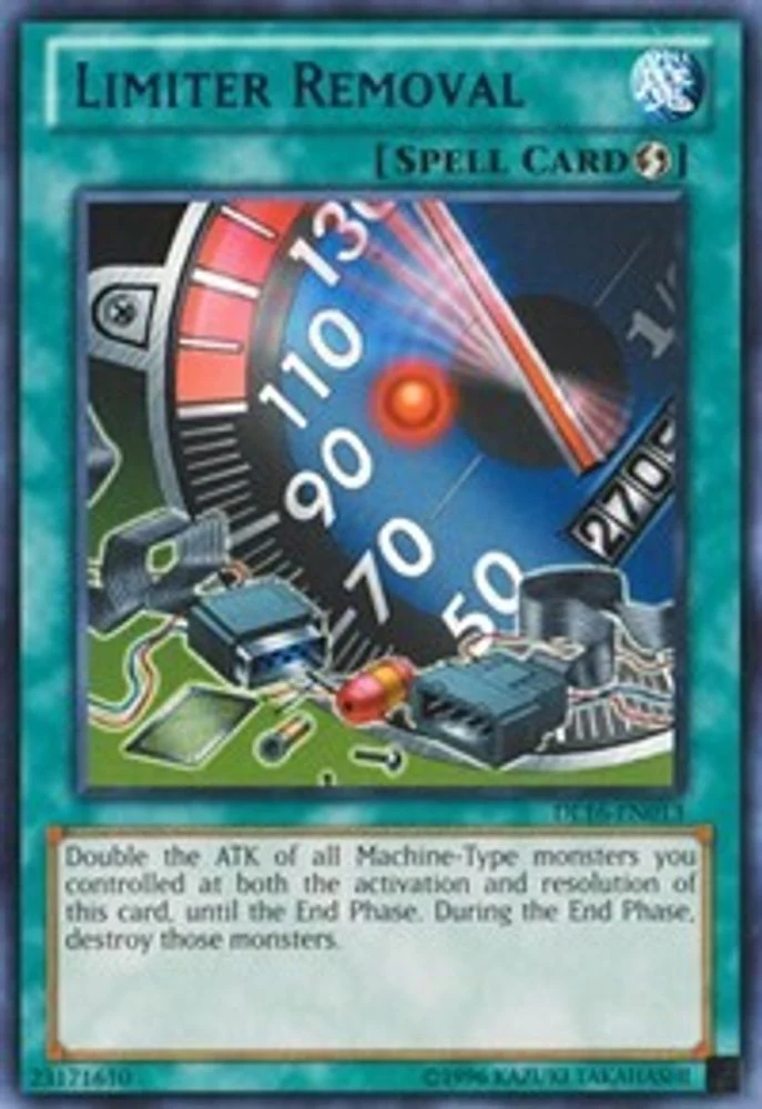 Limiter Removal (Blue) - DL16-EN013 - Rare