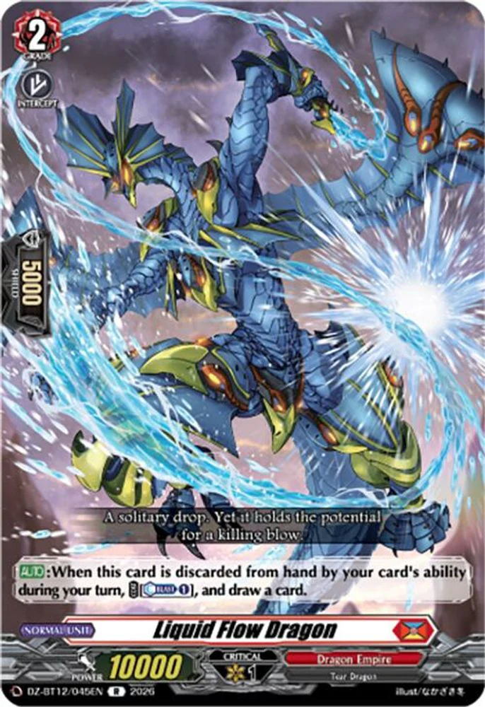 Liquid Flow Dragon - DZ-BT12/045EN - Rare