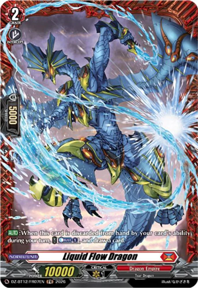 Liquid Flow Dragon (FR) - DZ-BT12/FR07EN - Frame Rare