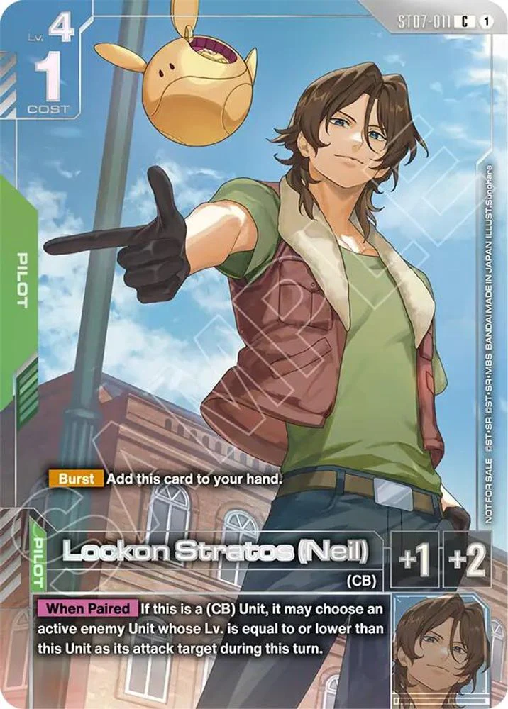 Lockon Stratos (Neil) (Newtype Challenge 2026 Mission 2) - ST07-011 - Common