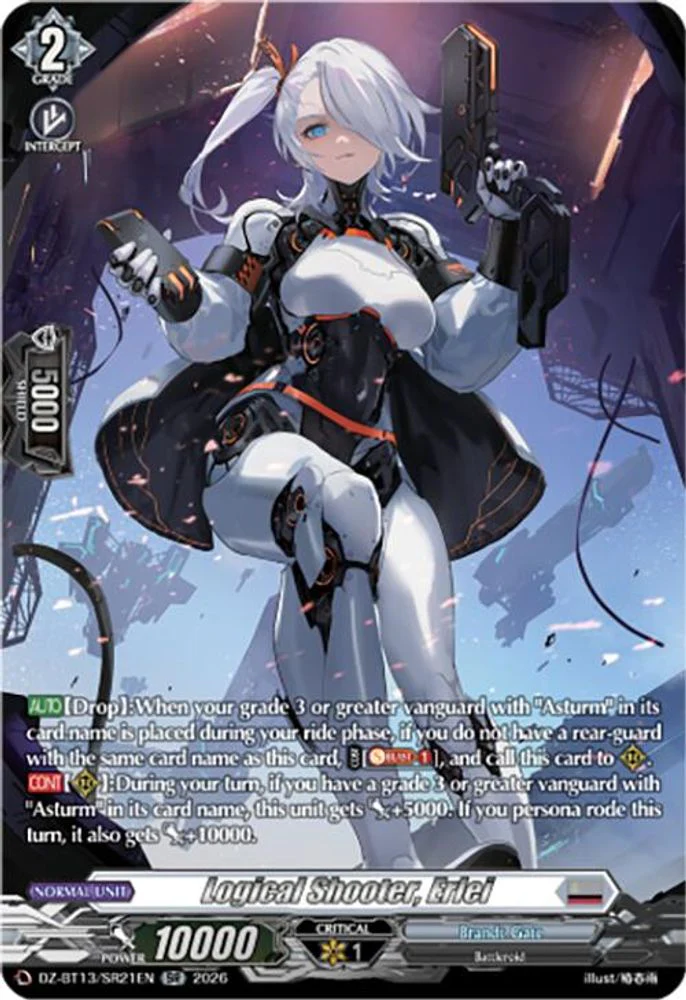 Logical Shooter, Erlei (SR) - DZ-BT13/SR21EN - Silver Rare