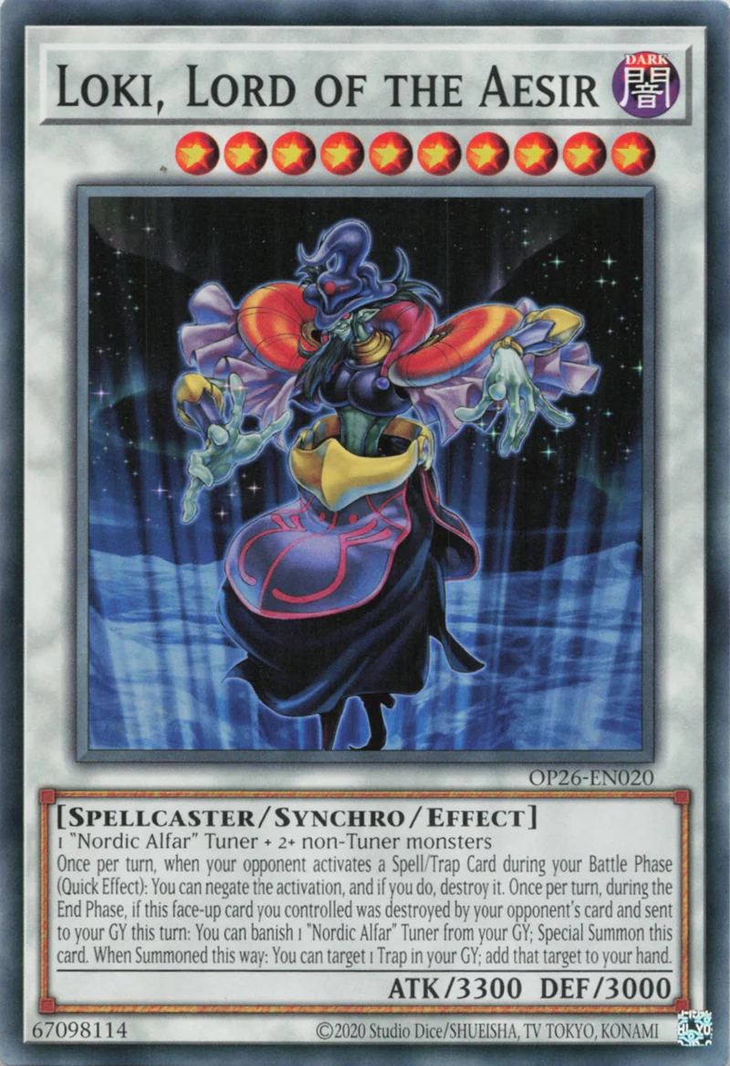 Loki, Lord of the Aesir - OP26-EN020 - Common - Unlimited