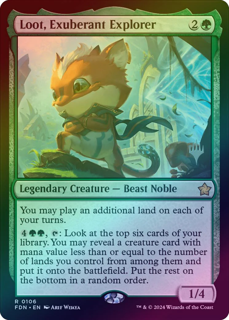 Loot, Exuberant Explorer - Promo Pack (Foil) (PFDN)