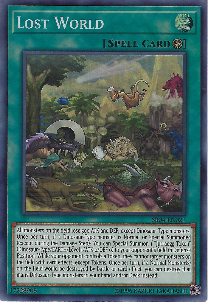 Lost World - SR04-EN021 - Super Rare - Unlimited