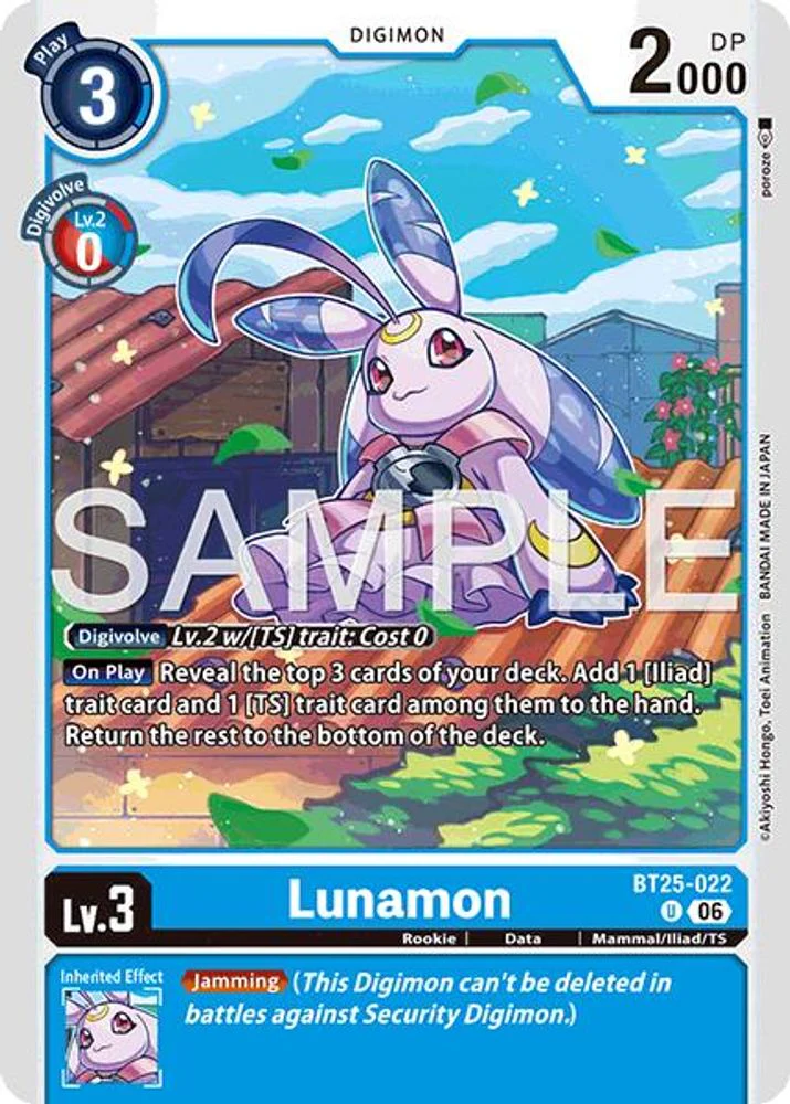 Lunamon - BT25-022 - Uncommon