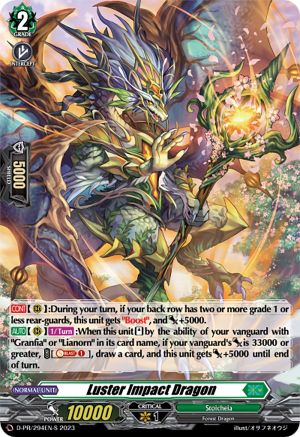 Luster Impact Dragon (Foil) - D-PR/294EN-S - Promo