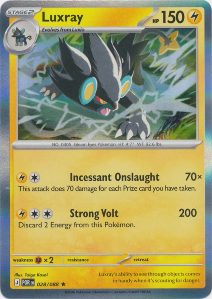 Luxray - 028/088 - Rare