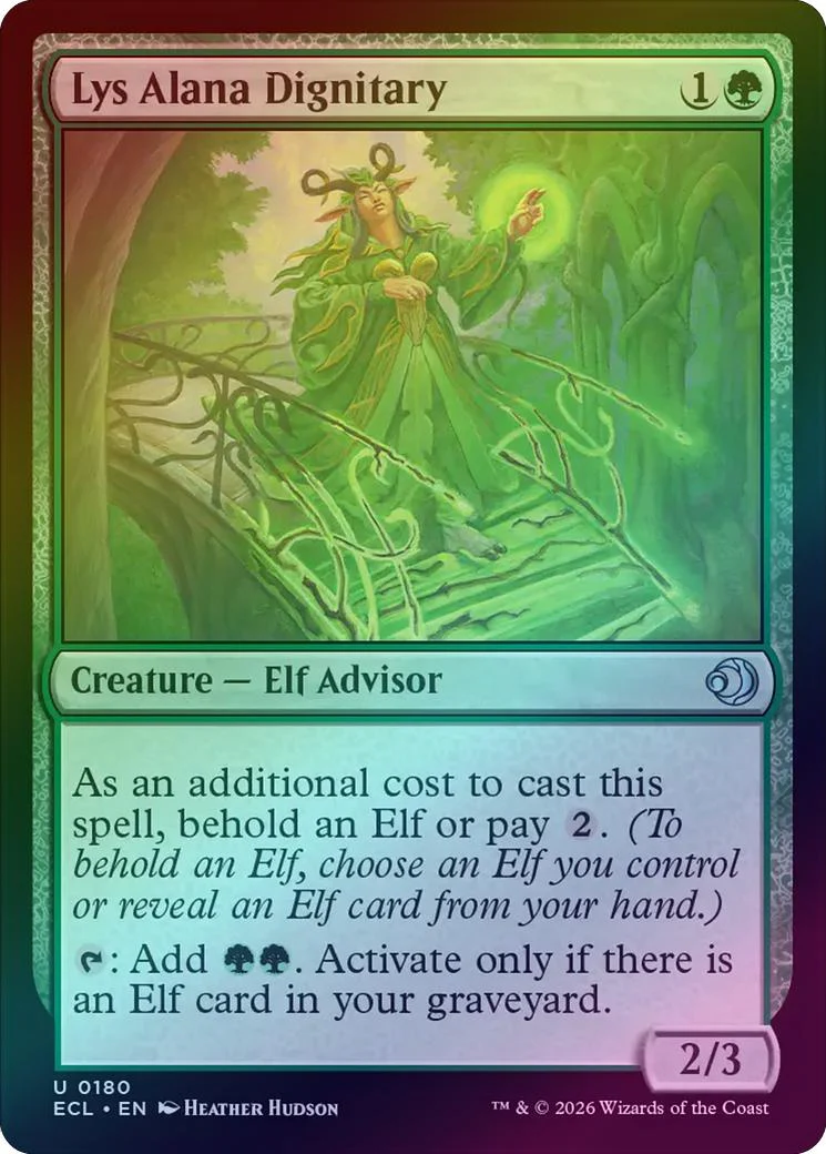 Lys Alana Dignitary (Foil) (ECL)