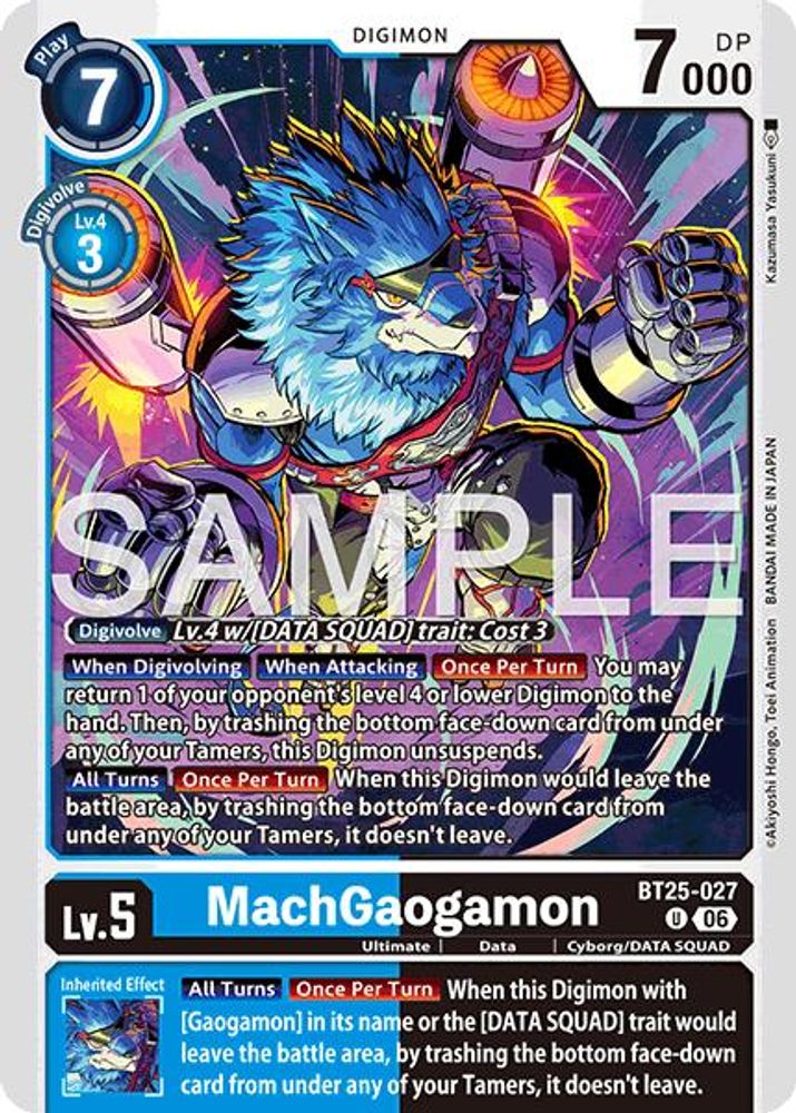 MachGaogamon - BT25-027 - Uncommon