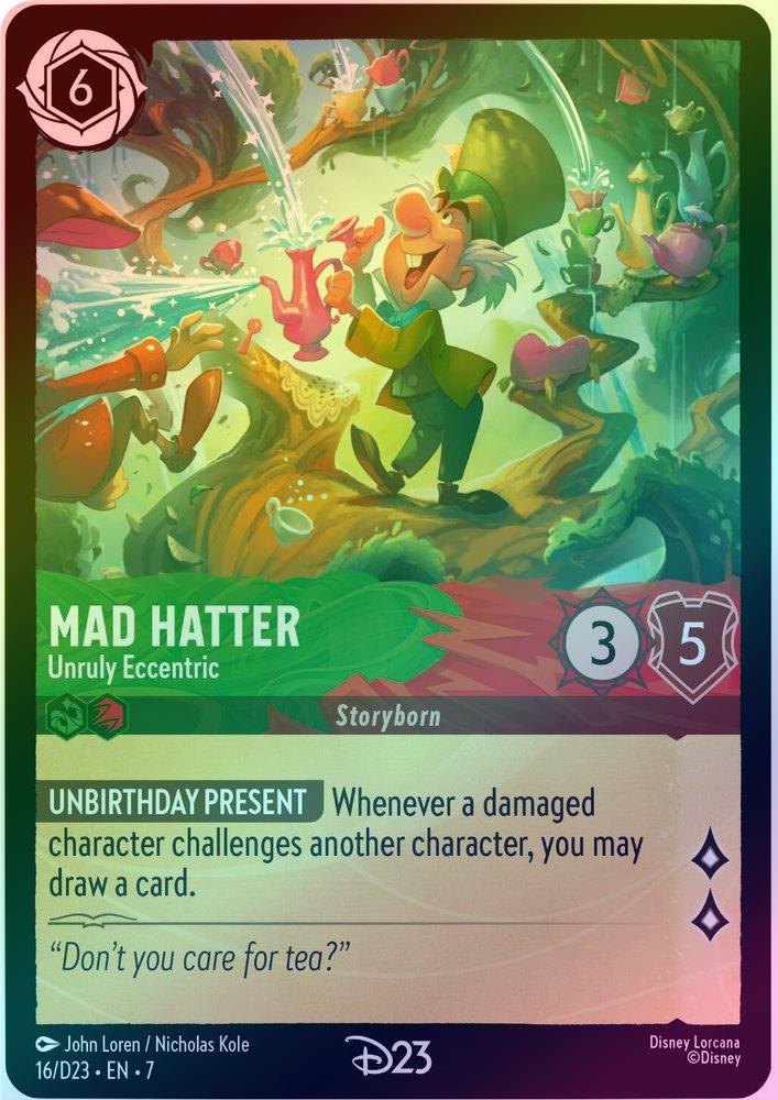 Mad Hatter (Unruly Eccentric) - 16 - Promo (Foil)