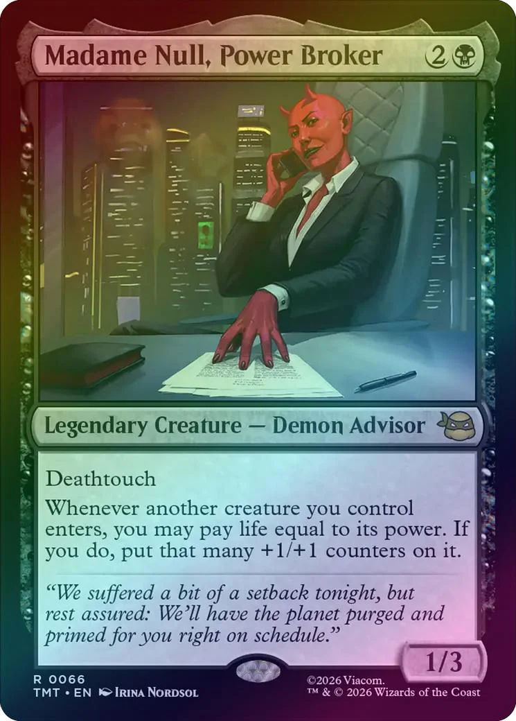 Madame Null, Power Broker (Foil) (TMT)
