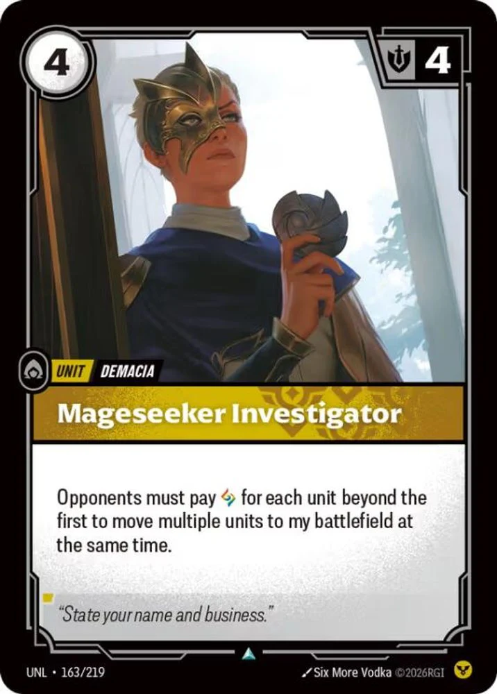 Mageseeker Investigator - 163/219 - Uncommon