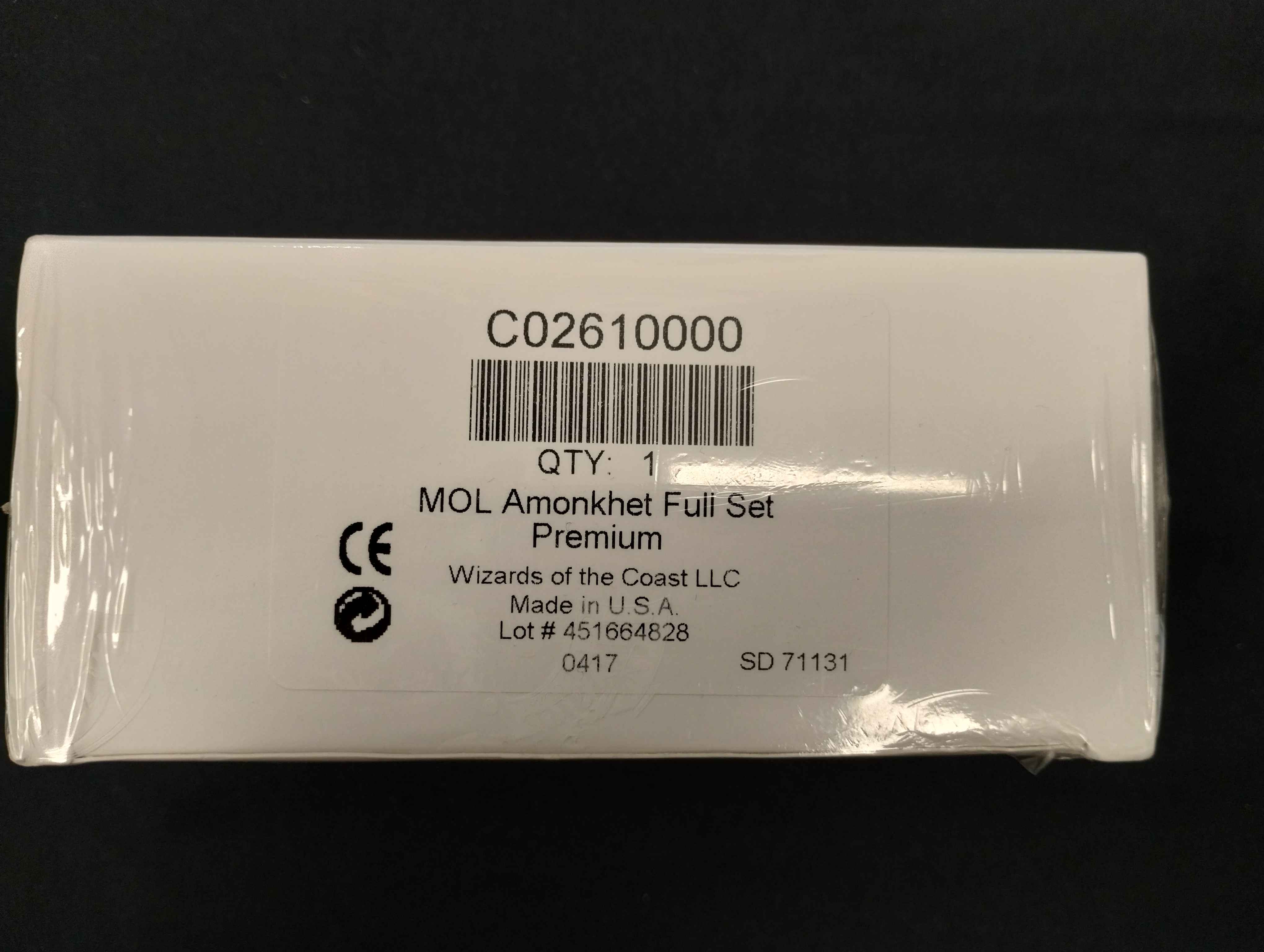 Magic Online Amonkhet Premium Full Set Sealed