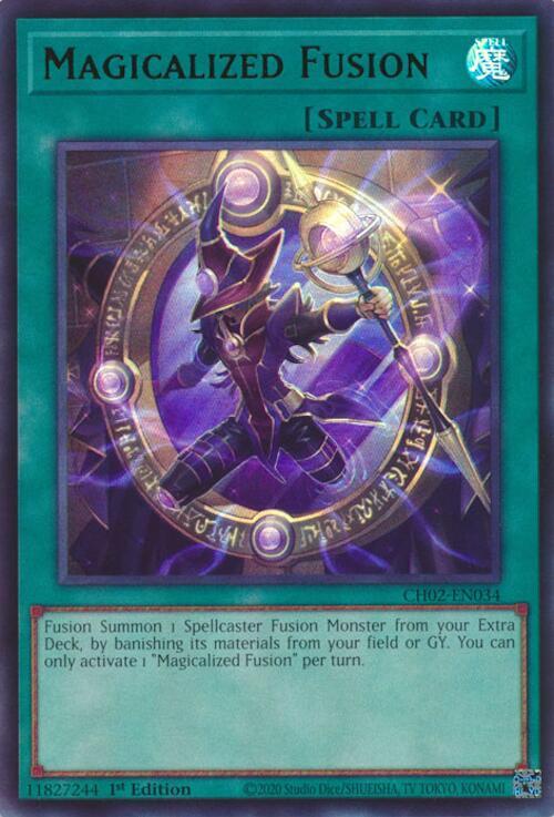 Magicalized Fusion - CH02-EN034 - Ultra Rare - 1st Edition