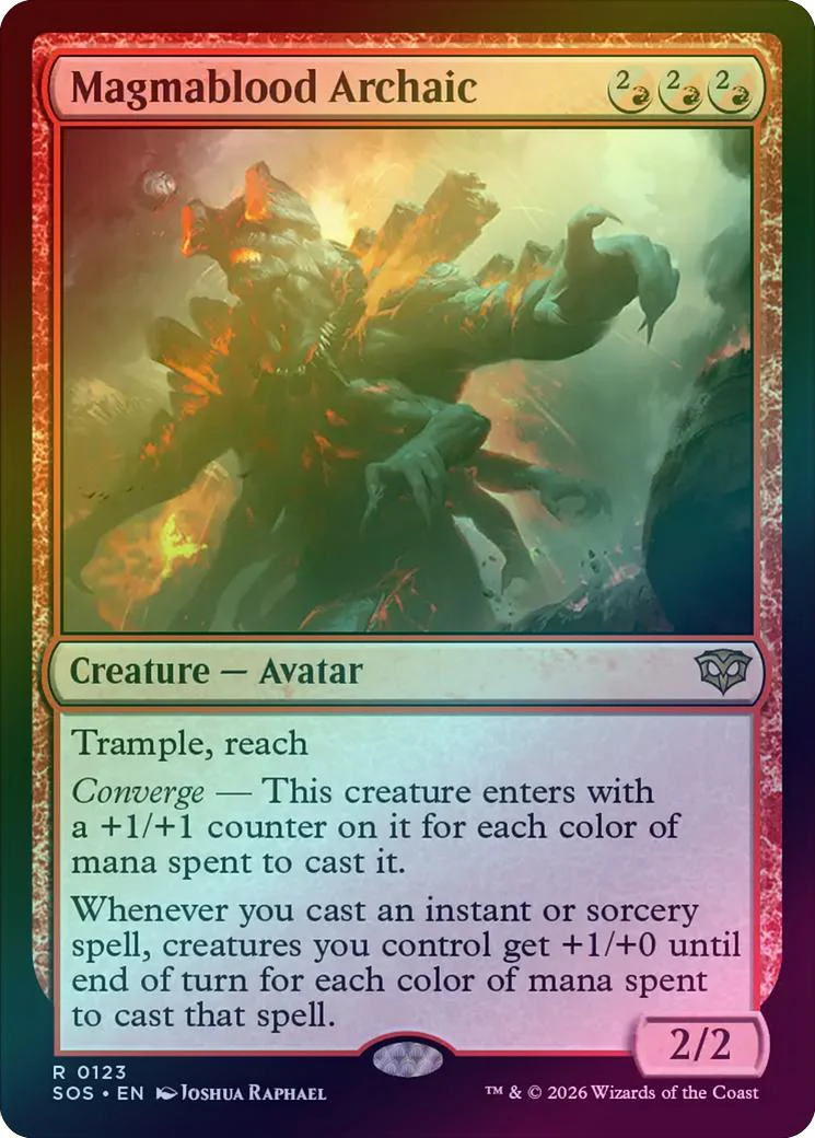 Magmablood Archaic (Foil) (SOS)