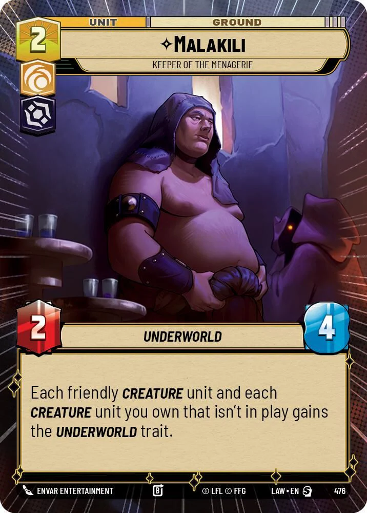 Malakili - Keeper of the Menagerie (Hyperspace) - 476 - Special