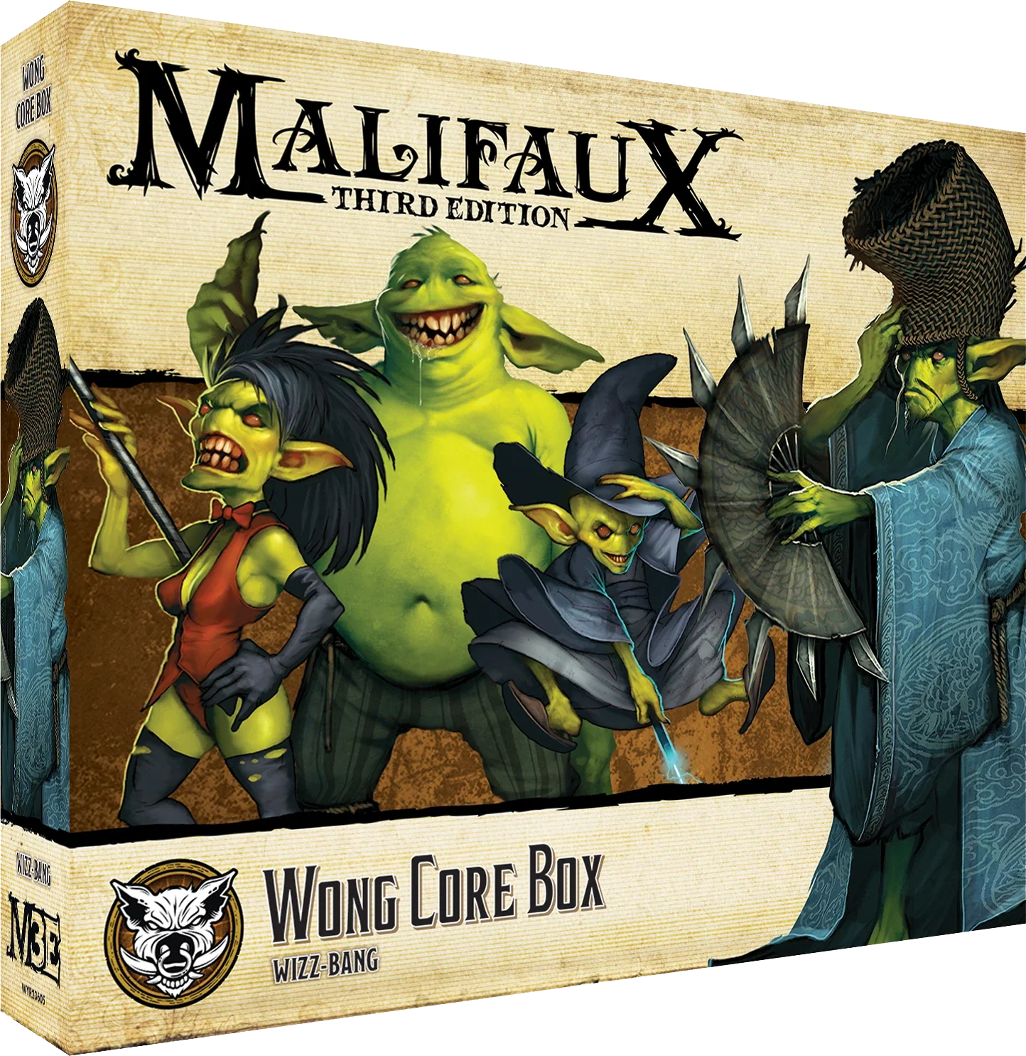 Malifaux - Bayou - Wong Core Box  **