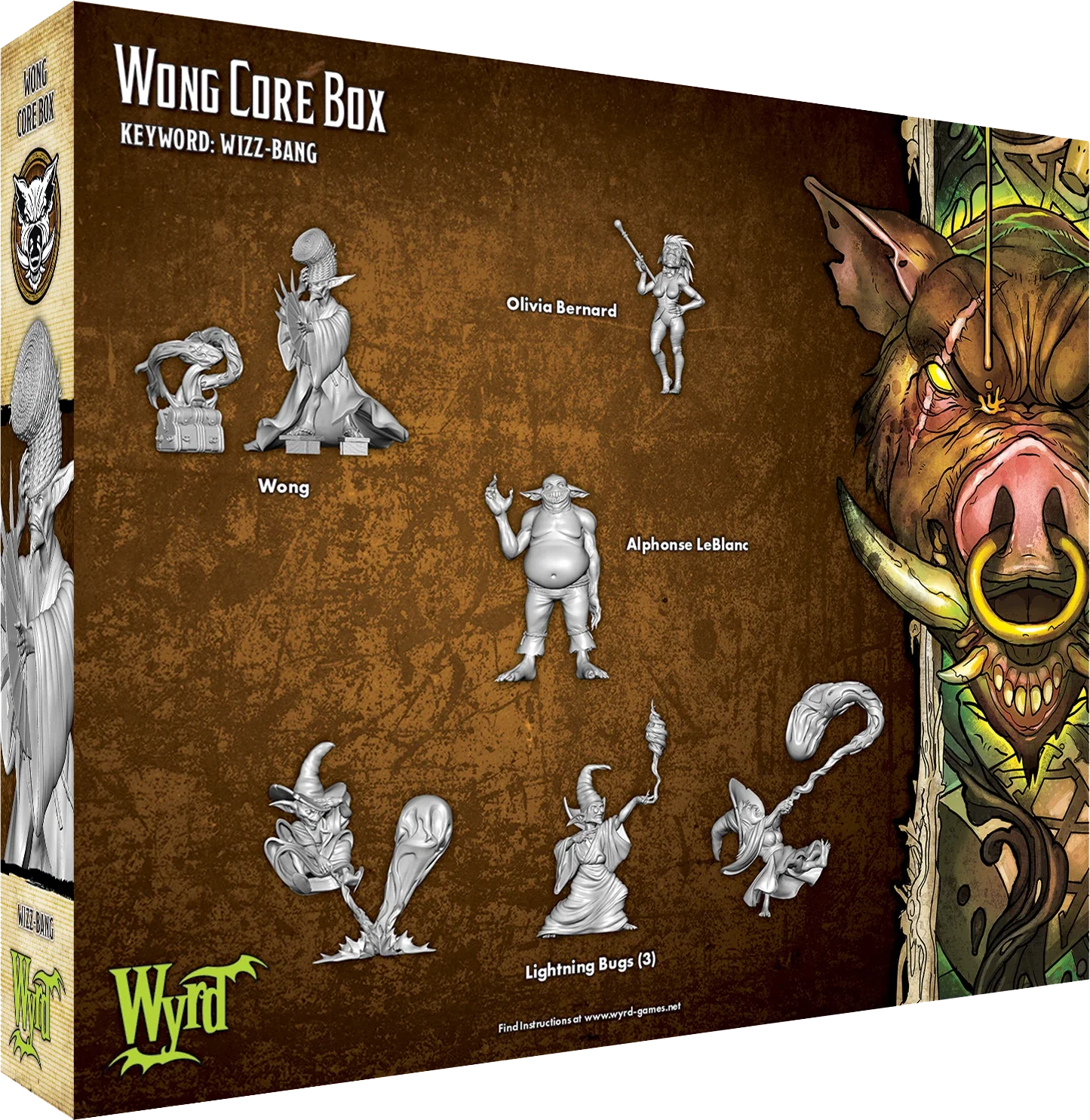 Malifaux - Bayou - Wong Core Box  ** - Image 2