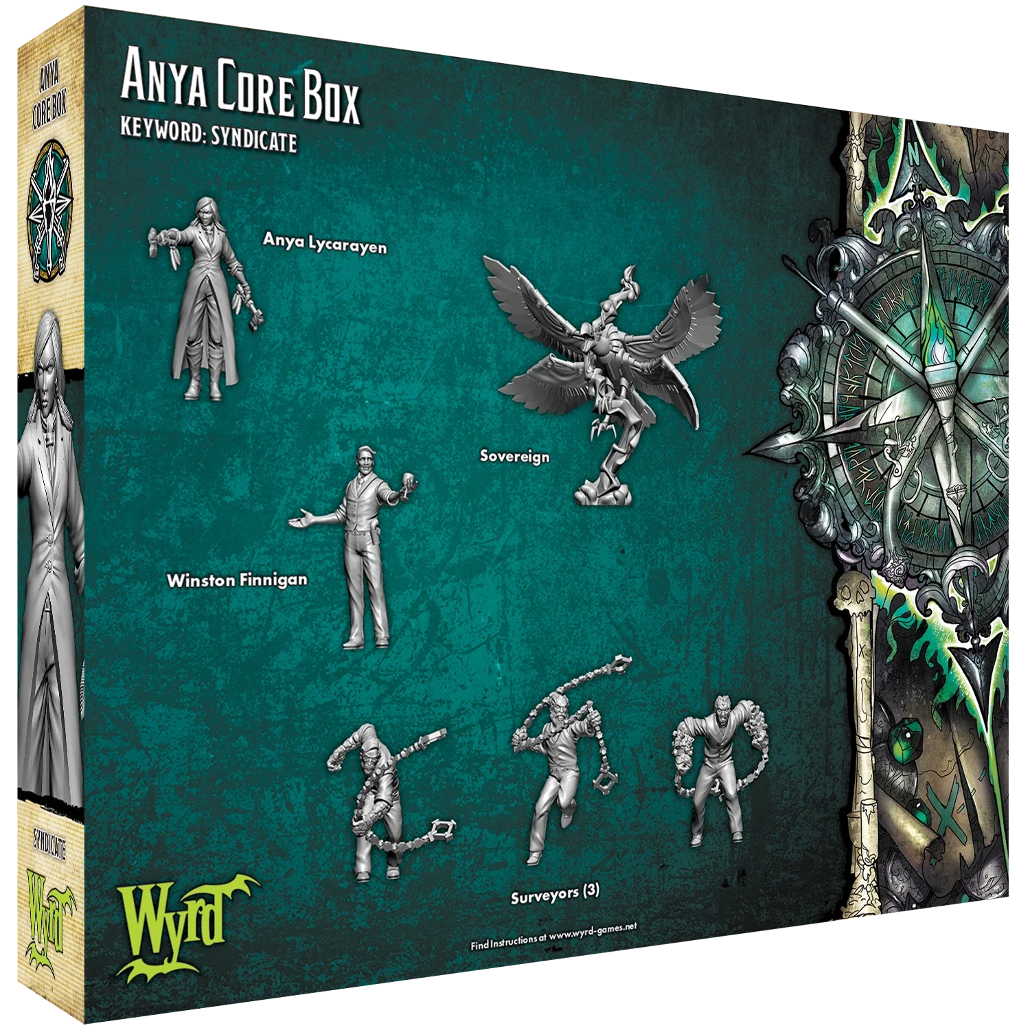 Malifaux - Explorer's Society - Anya Core Box  ** - Image 2