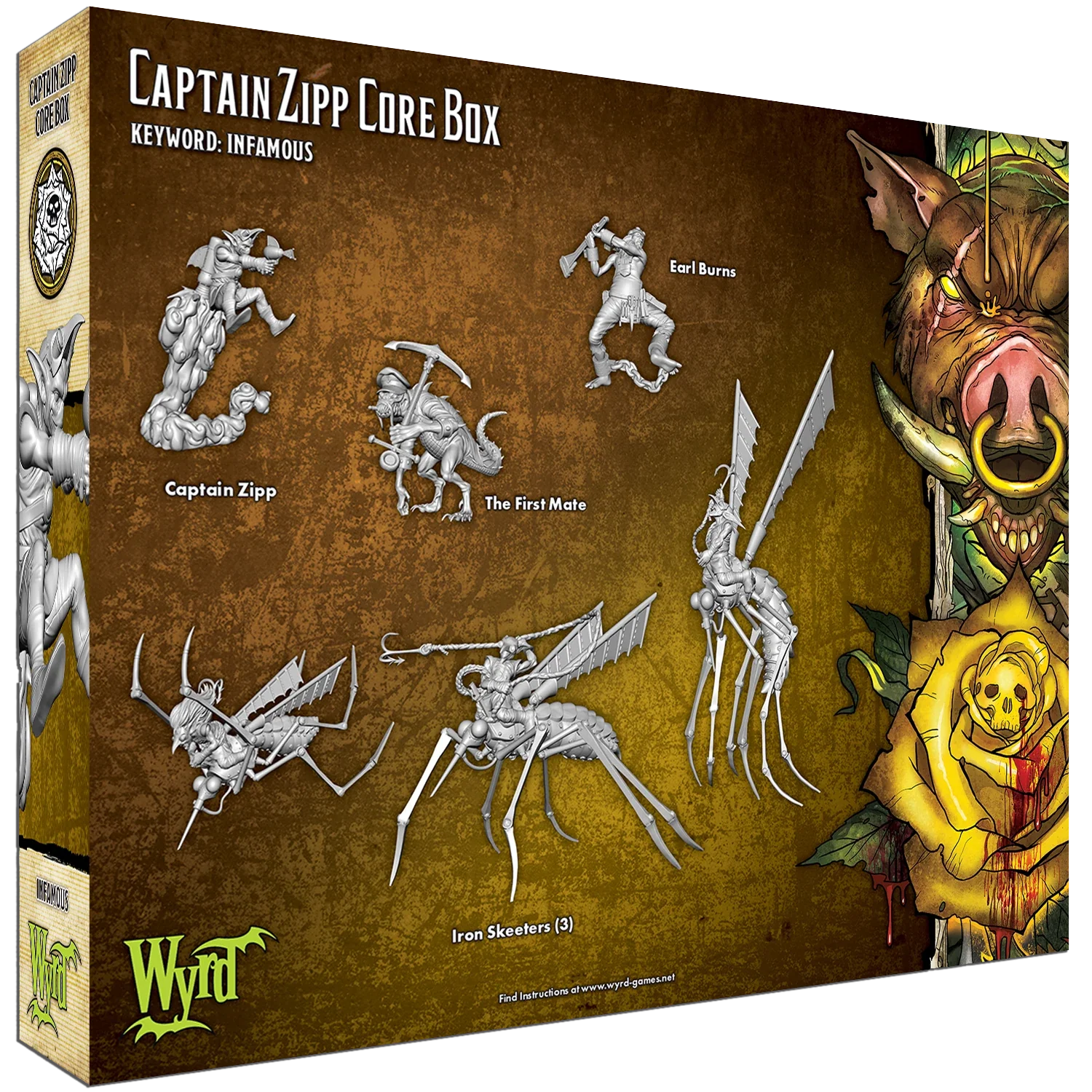 Malifaux - Multi-Faction - Captain Zipp Core Box  ** - Image 2