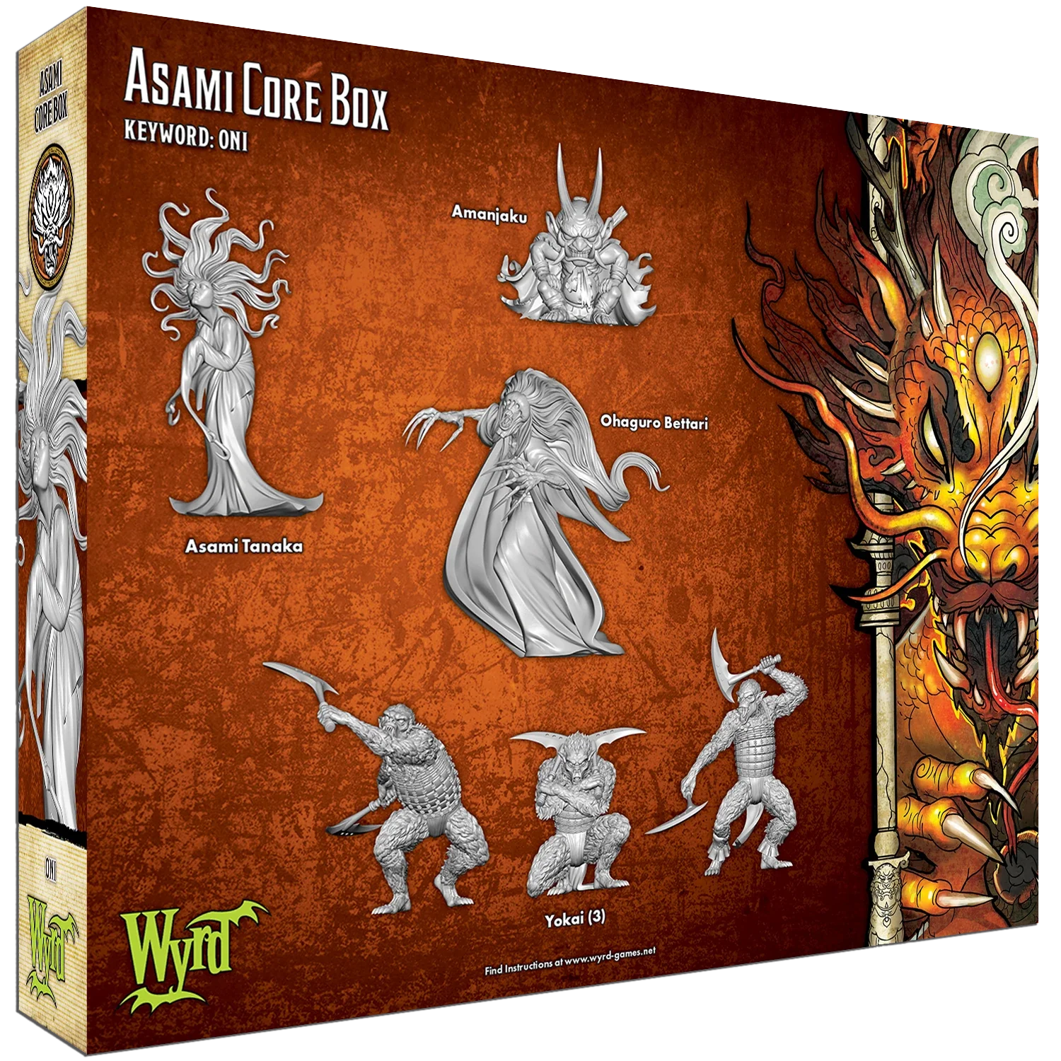Malifaux - Ten Thunders - Asami Core Box  ** - Image 2