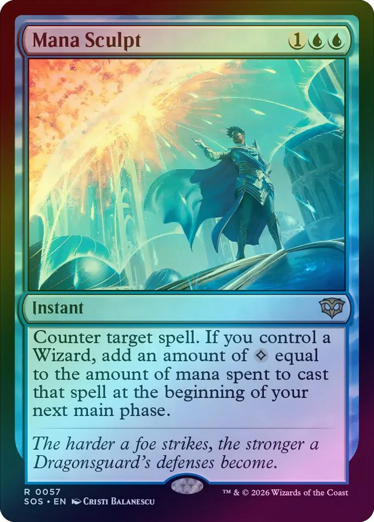 Mana Sculpt (Foil) (SOS)