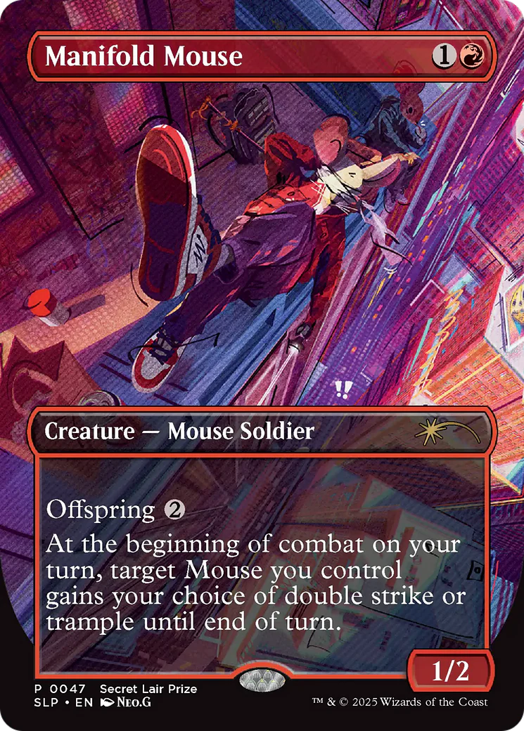 Manifold Mouse - Borderless (SLP)