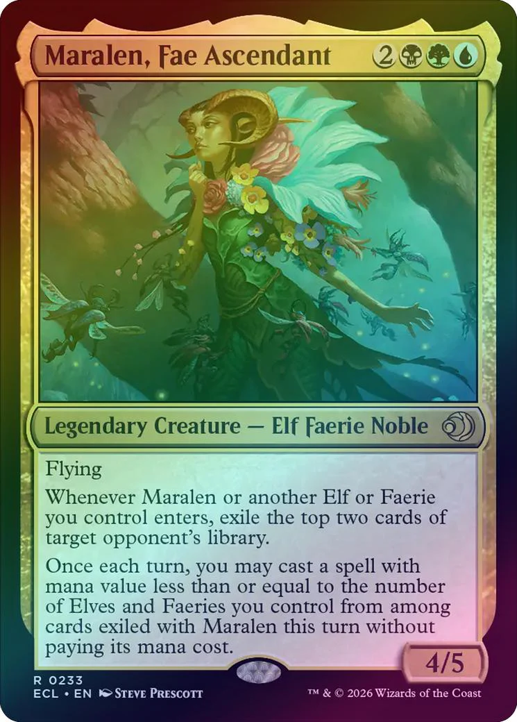 Maralen, Fae Ascendant (Foil) (ECL)