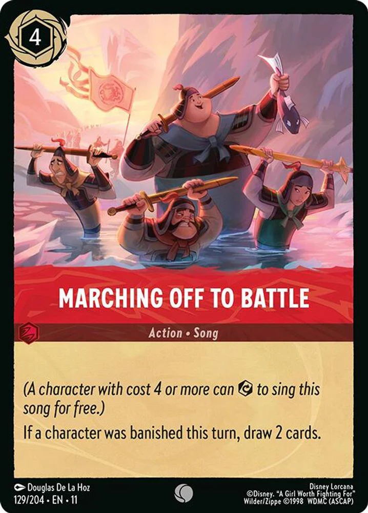Marching Off to Battle - 129/204 - Common