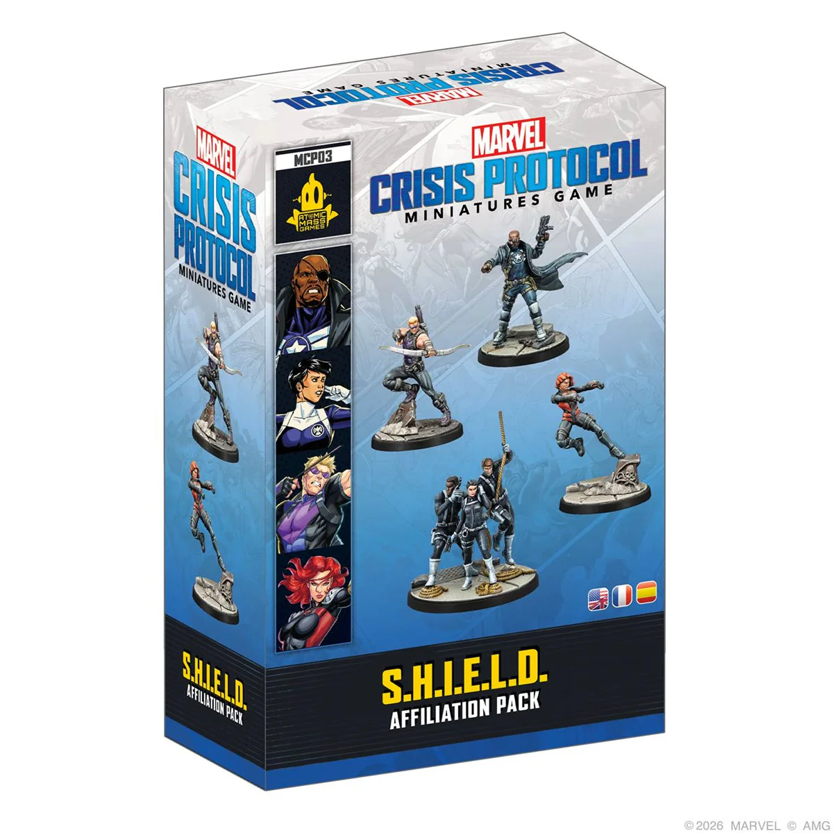 Marvel: Crisis Protocol - S.H.I.E.L.D. Affiliation Pack [MCP03]