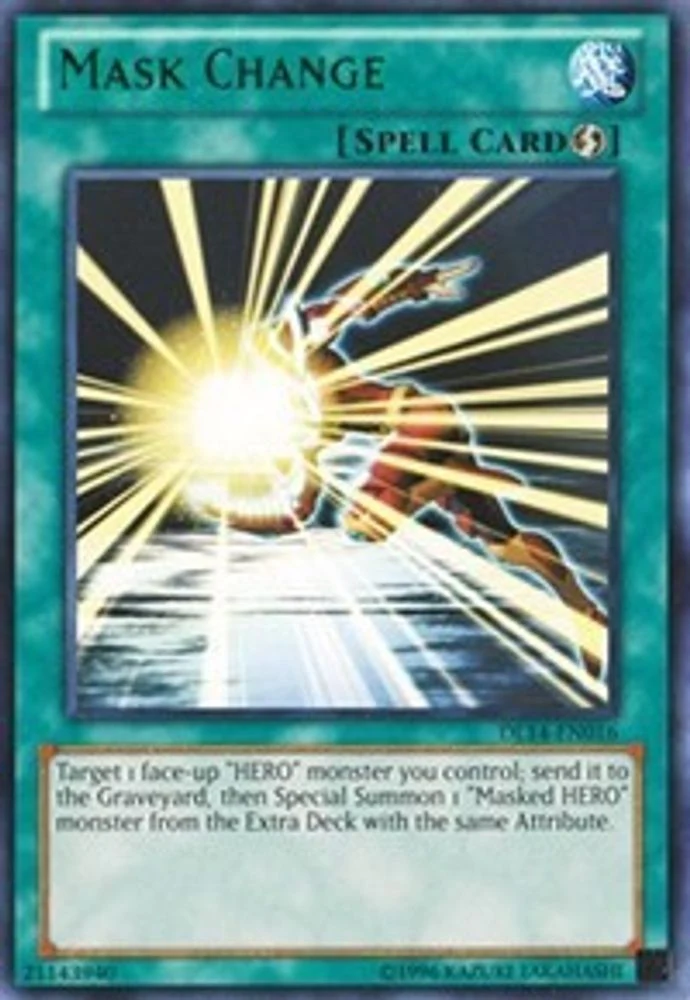 Mask Change (Green) - DL14-EN016 - Rare