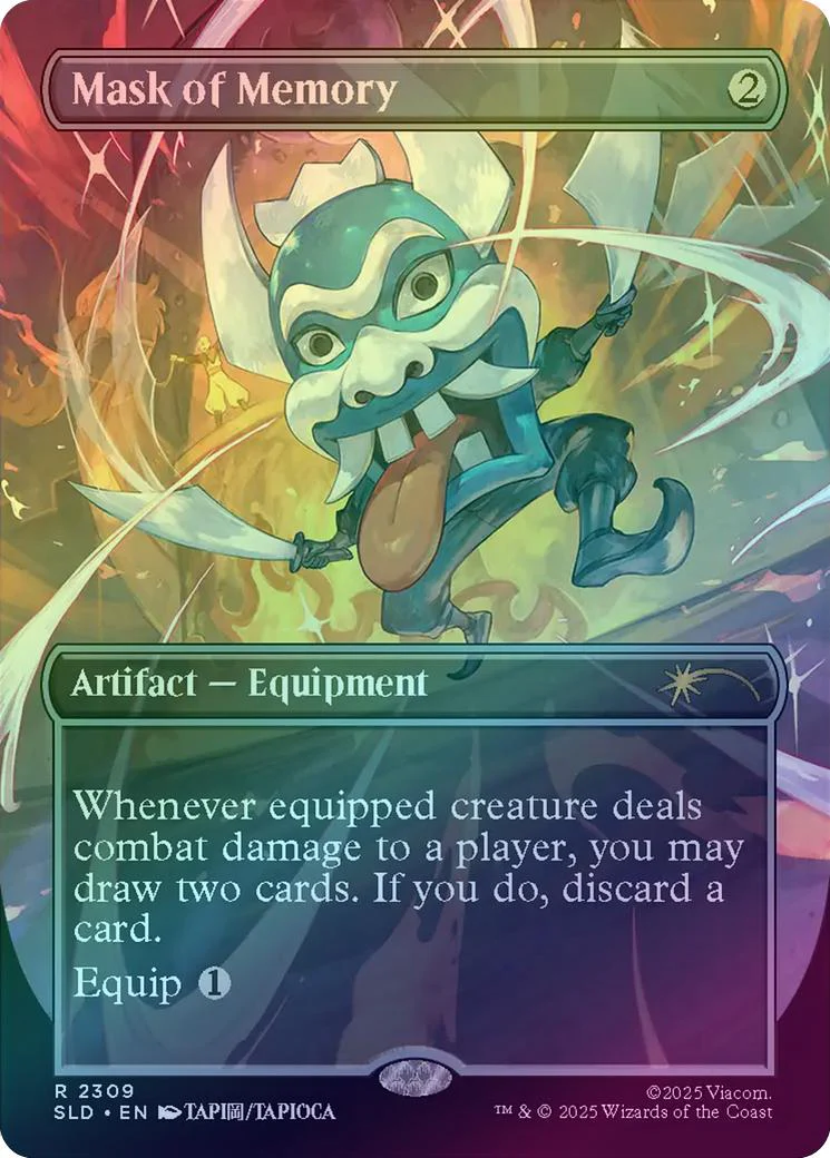 Mask of Memory - ATLA: The Ember Island Players (Rainbow Foil) (SLD)