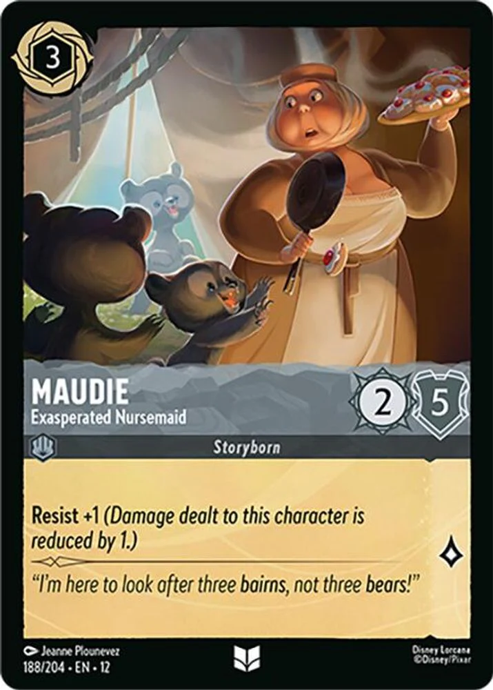 Maudie (Exasperated Nursemaid) - 188/204 - Uncommon