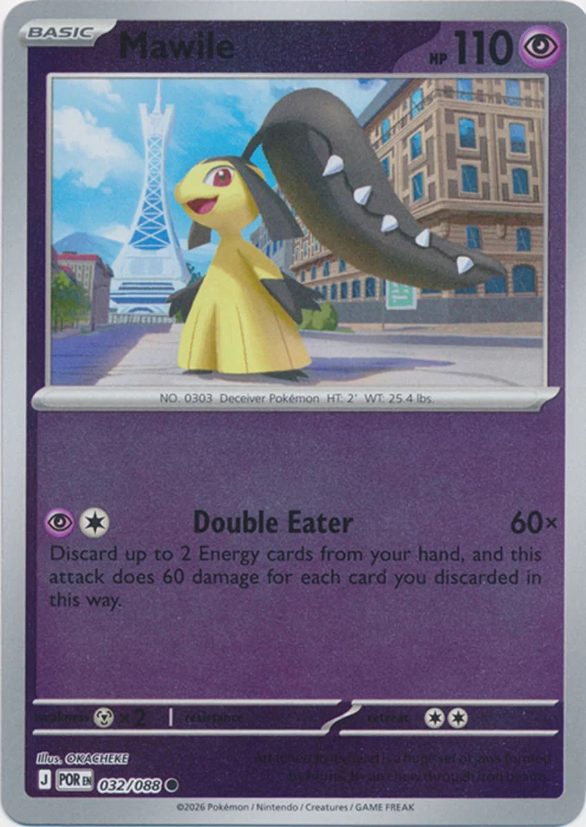 Mawile - 032/088 - Common - Reverse Holo