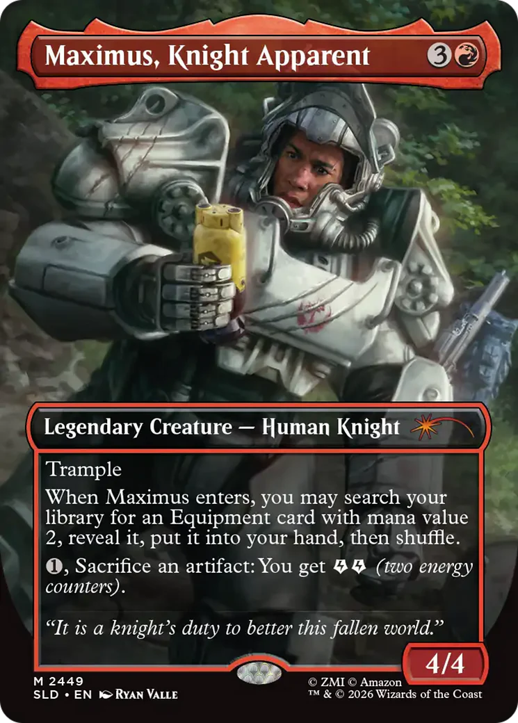 Maximus, Knight Apparent - Fallout: Beyond Vault 33 (SLD)