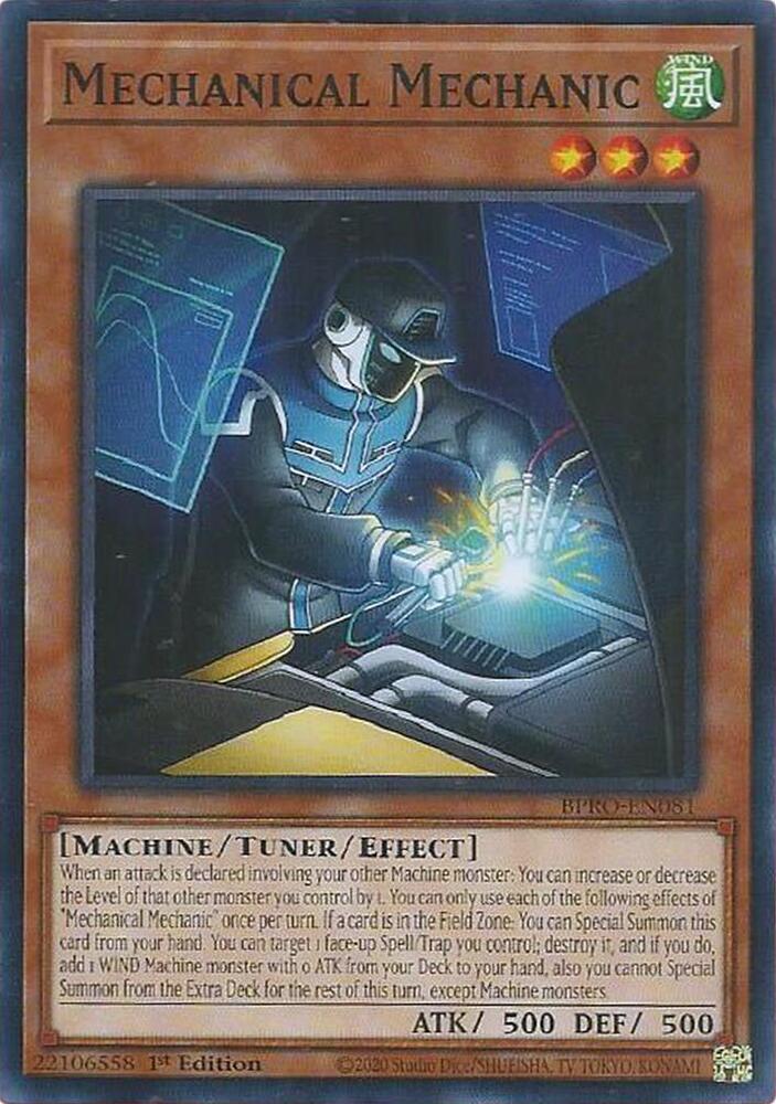Mechanical Mechanic - BPRO-EN081 - Common - 1st Edition
