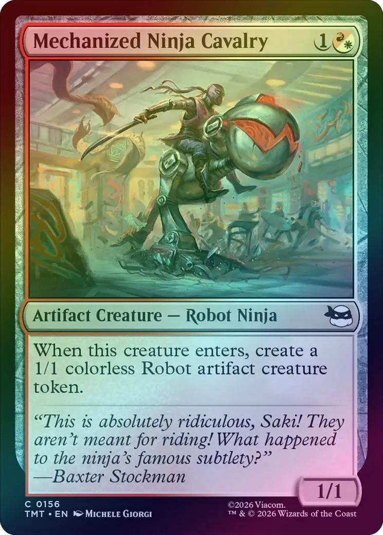 Mechanized Ninja Cavalry (Foil) (TMT)