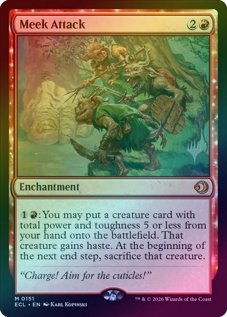 Meek Attack - Promo Pack (Foil) (PECL)