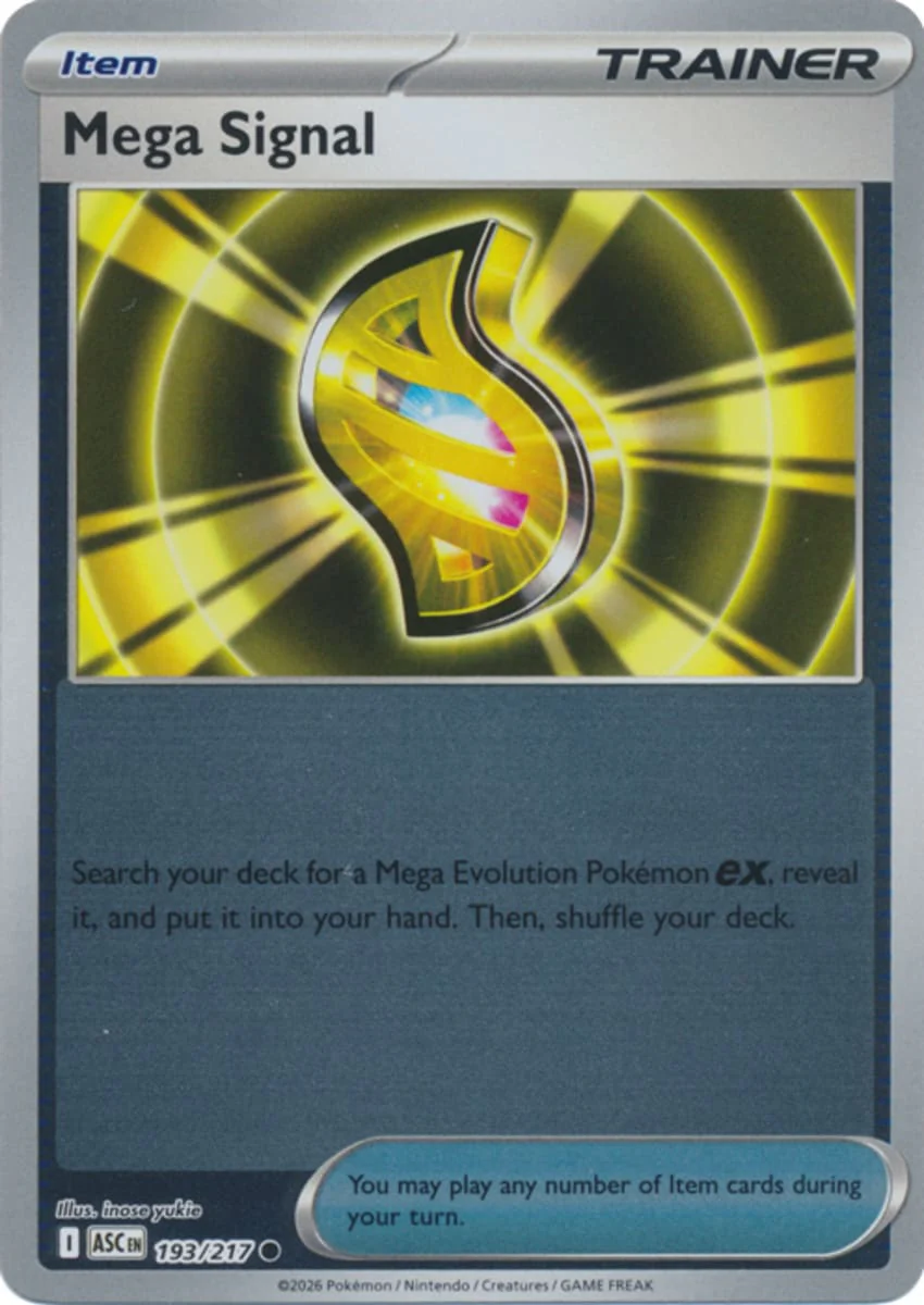 Mega Signal - 193/217 - Common - Reverse Holo