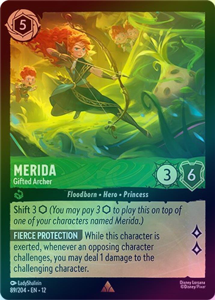 Merida (Gifted Archer) - 89/204 - Rare (Foil)