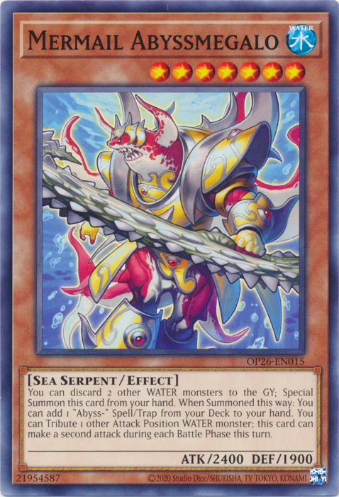 Mermail Abyssmegalo - OP26-EN015 - Common - Unlimited