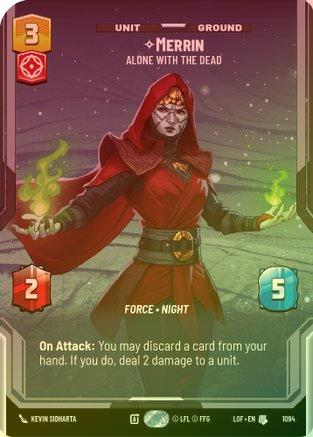 Merrin - Alone with the Dead (Prestige Foil) - 1094 - Uncommon (Foil)