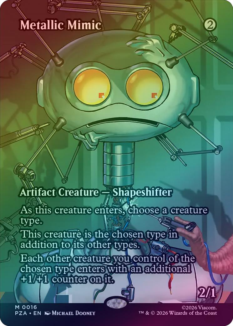 Metallic Mimic - Borderless (Foil) (PZA)