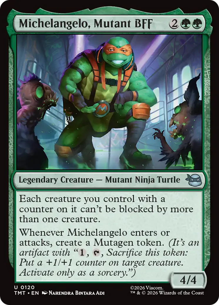 Michelangelo, Mutant BFF (TMT)