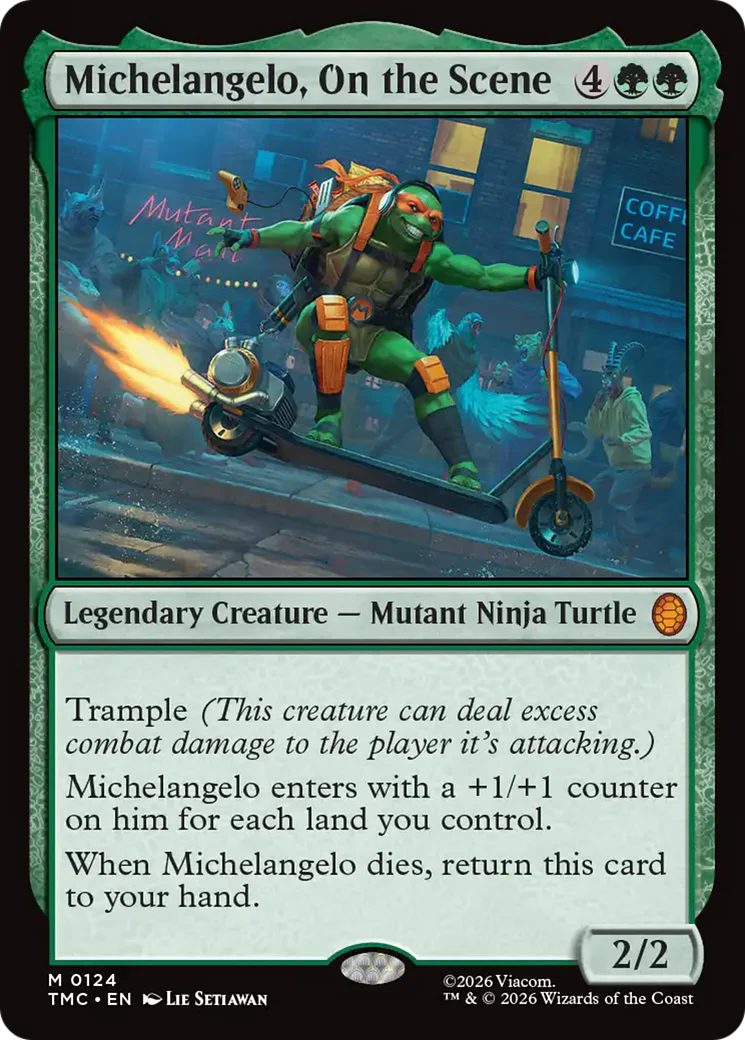 Michelangelo, On the Scene (TMC)